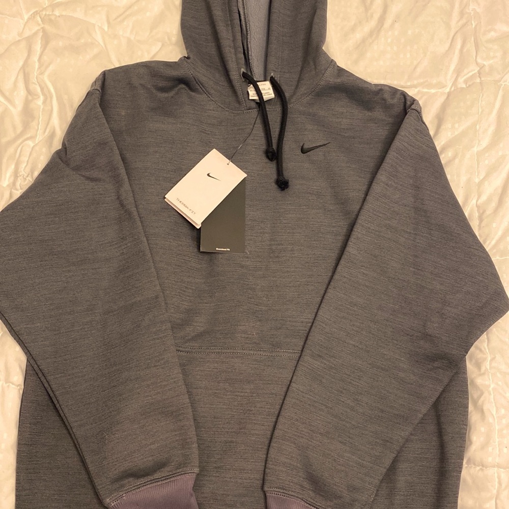 Nike Therma-Fit grey hoodie, brand new (with tags, never worn) size: XS